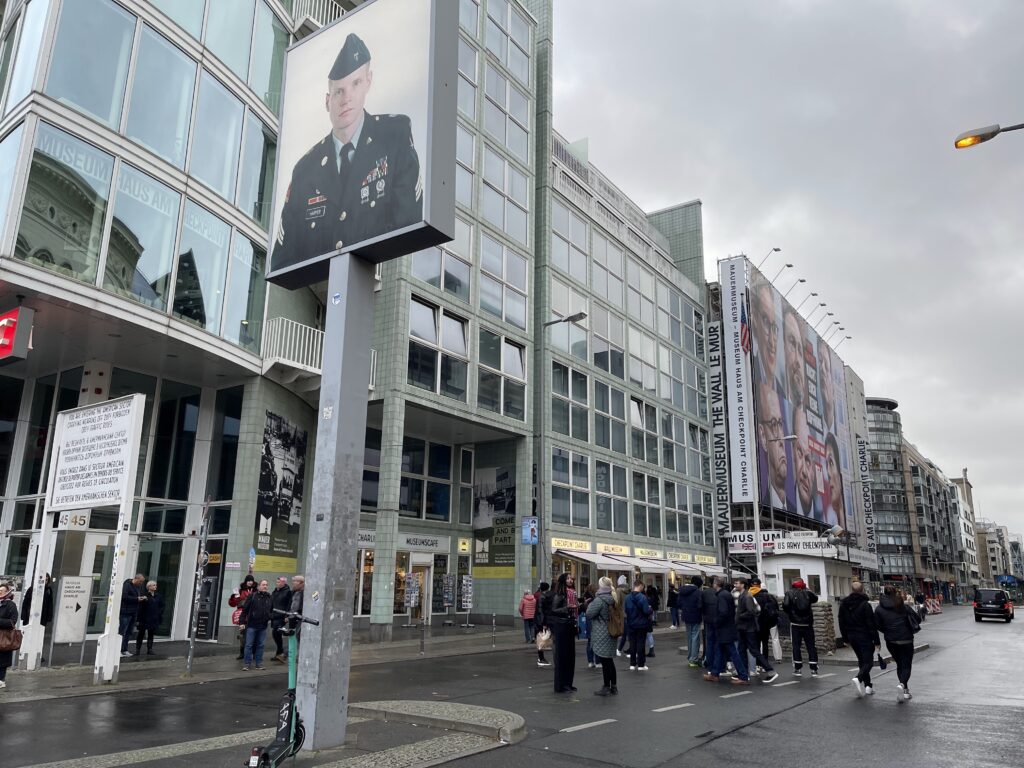 Checkpoint Charlie in Berlin