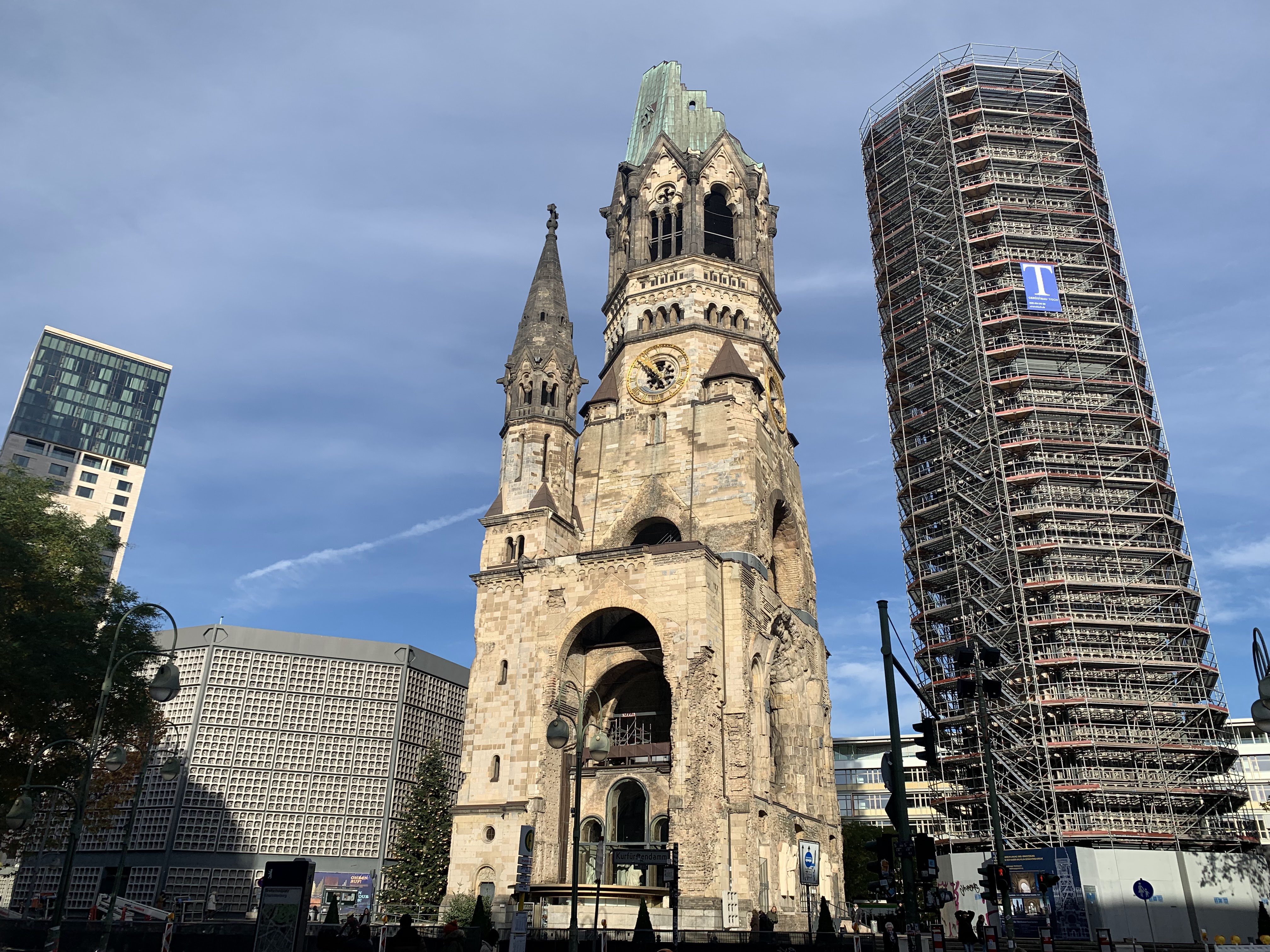 Old and new buildings in Berlin